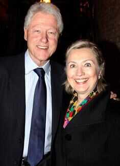 Bill Clinton and Hillary Clinton