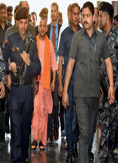 Yogi Adityanath pays surprise visit to police station