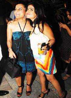 Shibani's album Success party