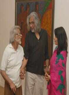 Satish Gujral, Muzaffar Ali, Ranjeeta Kant 