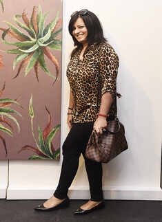 Shirin Watwani's art exhibition