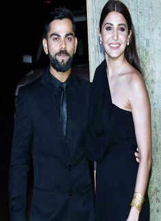 Anushka Sharma and Virat attend an event