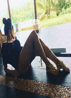 Malaika loves to stay in shape