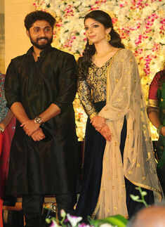 Dhyan Sreenivasan & Arpita's wedding reception