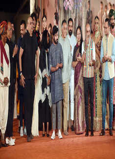 David Abraham, Tarun Tahiliani, Sabyasachi Mukherjee and Manish Arora