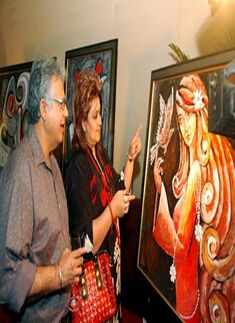 Art exhibition by Leena