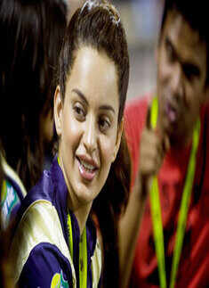 Kangana @ IPL-3