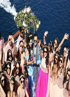 Celebs at Adel & Sana's wedding ceremony