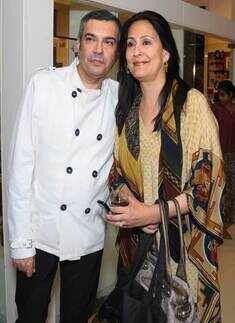 Baba Anand's art exhibition