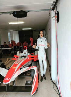 Gul Panag becomes first Indian woman to drive Formula E racing car