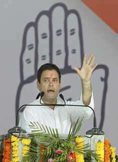 Rahul Gandhi rally pics