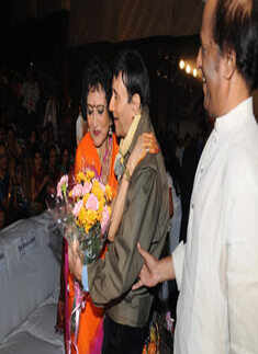 Vyjayanthimala Bali, Dev Anand, Rajinikanth