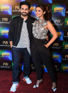 Parineeti, Ayushmann promote Meri Pyaari Bindu