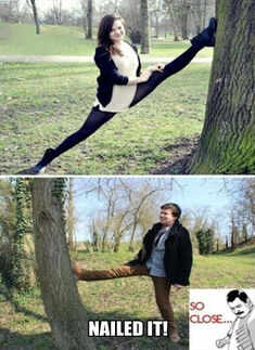 People Who 'Failed It' More Than 'Nailed It'