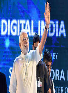 PM Modi during an event