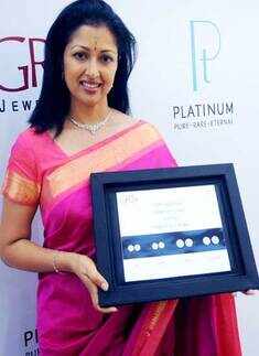 Gautami at a launch 