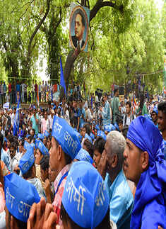 Dalit protest at Jantar Mantar