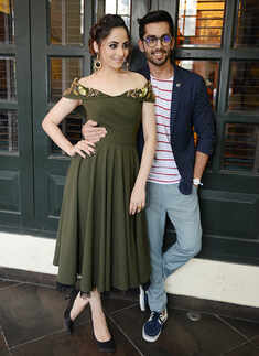 Zoya, Himanshu promote 'Sweetie Weds NRI'