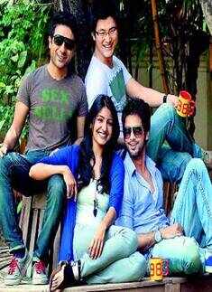 Shahid promotes 'Badmaash Co..'