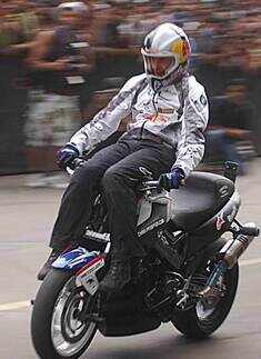 Chris Pfeiffer's stunt