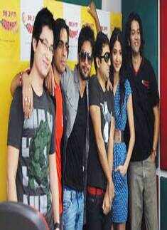 'Badmaash..' cast at Radio Mirchi 