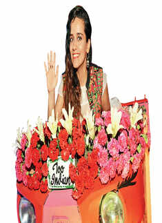 Mahak Sharma smiles for the camera