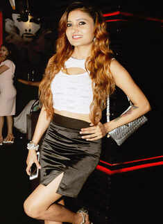 Varsha at Black Lounge Party