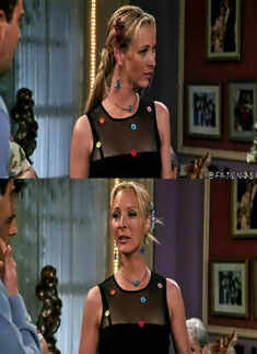 The expressions of Phoebe