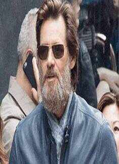 Jim Carrey feels his 'beard is a bigger star' than him