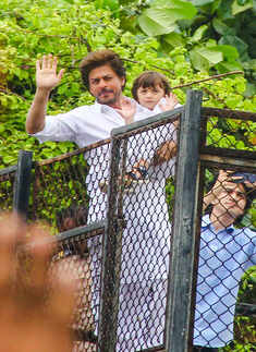 Shah Rukh Khan and Salman Khan's Eid celebrations
