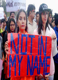 Thousands protest against lynching