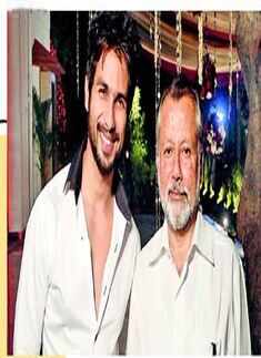 Shahid with father