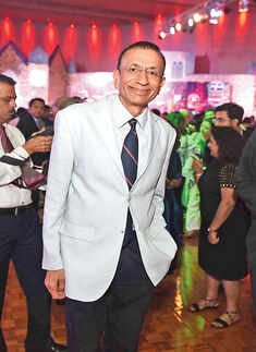 V N Dalmia attends the US Independence Day celebrations