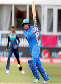 Mithali Raj takes a shot