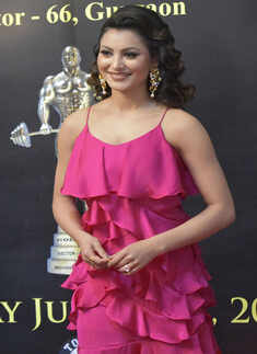 Urvashi Rautela inaugurates a Gym in Gurugram