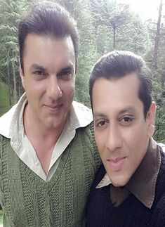 Parvez Kazi with Sohail Khan
