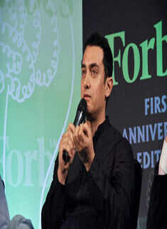 Aamir @ Forbes launch