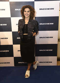 Taapsee Pannu poses for the camera