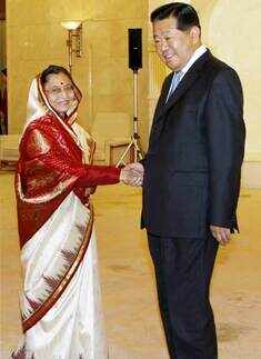 Pratibha Patil in China