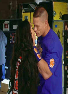 Wrestlers John Cena, Nikki Bella share their intimate moments