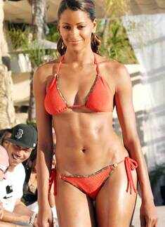 Claudia Jordan in bikini