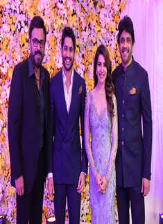 Naga Chaitanya and Samantha Akkineni&rsquo;s starry wedding reception