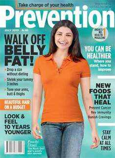 Prachi Desai on Prevention magazine