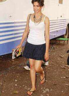 Deepika at a magazine shoot