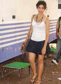 Deepika at a magazine shoot