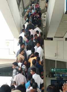 Hyderabad Metro Rail opens to public