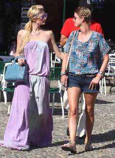 Paris on a holiday in Italy