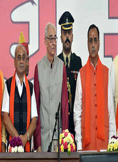 Vijay Rupani and Nitin Patel
