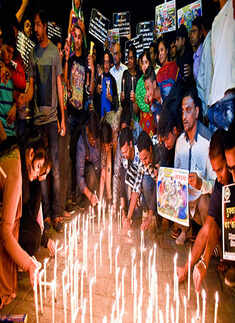 Candlelight vigil held for Kamala Mills fire victims