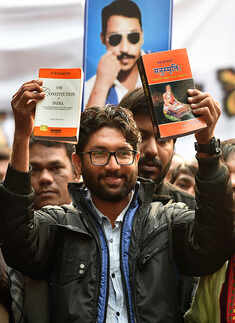 Jignesh Mewani holds 'Yuva Hunkar' rally